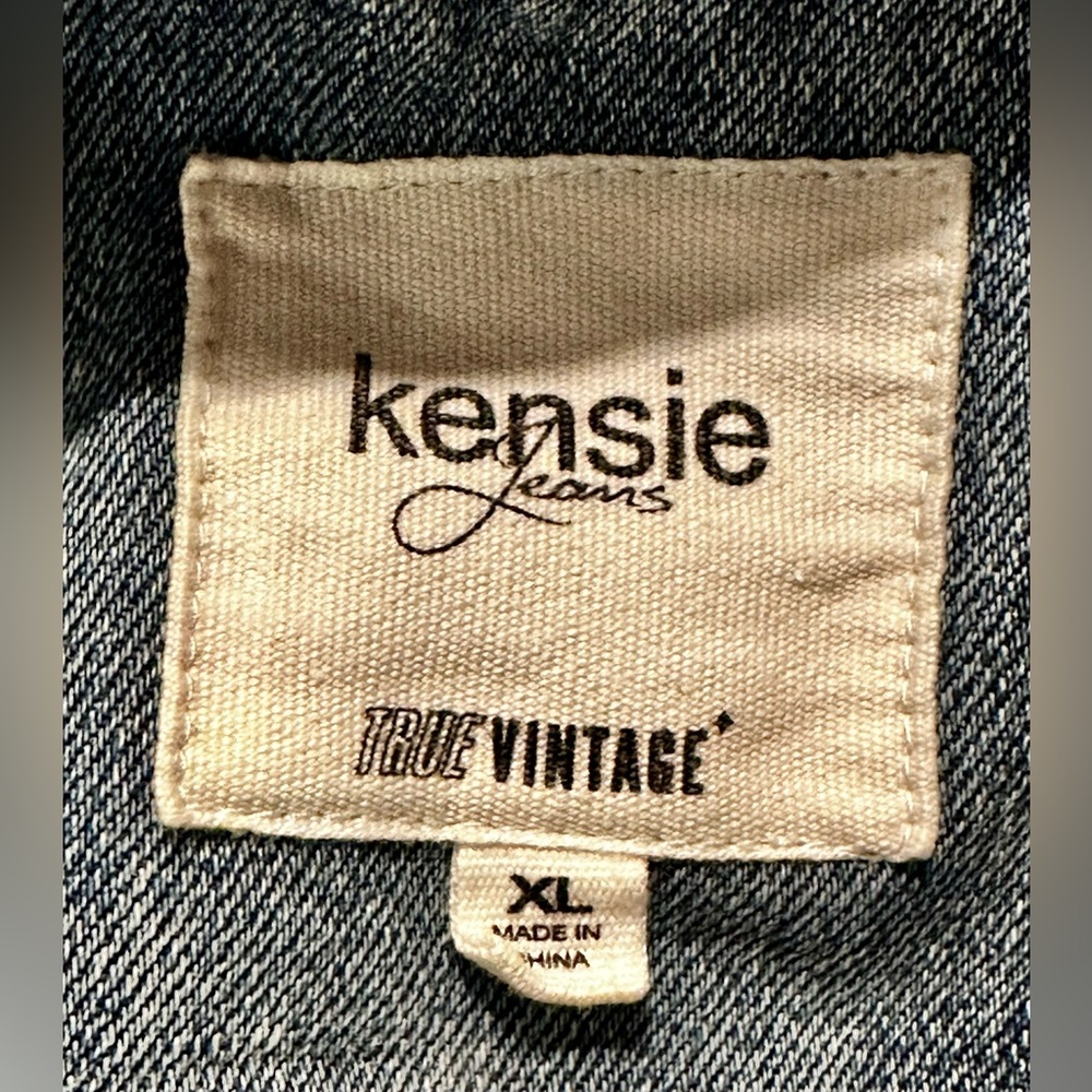 Kensie True Vintage Denim Jacket - FINAL PRICE - Picture 2 of 6
